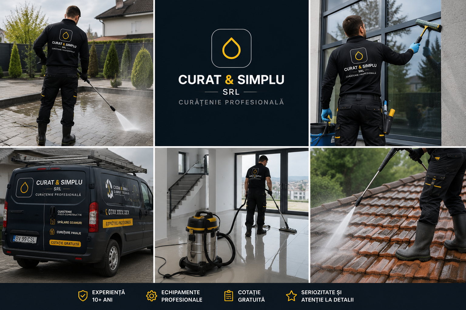 Echipa Curat & Simplu - servicii profesionale